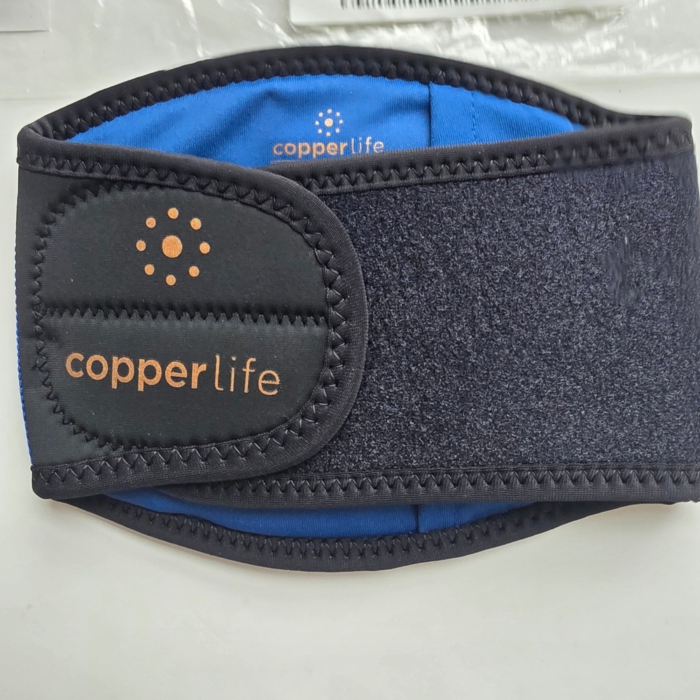 Copper Life Hot and Cold Limb‎ Wrap Unisex S/M Black Copper Infused Compression
